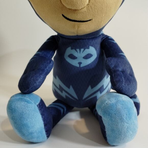 PJ Masks Cat Boy BlueHero Plush Cartoon Stuffed Toy Bed Pillow Deco Frog Box 22" - Picture 3 of 9